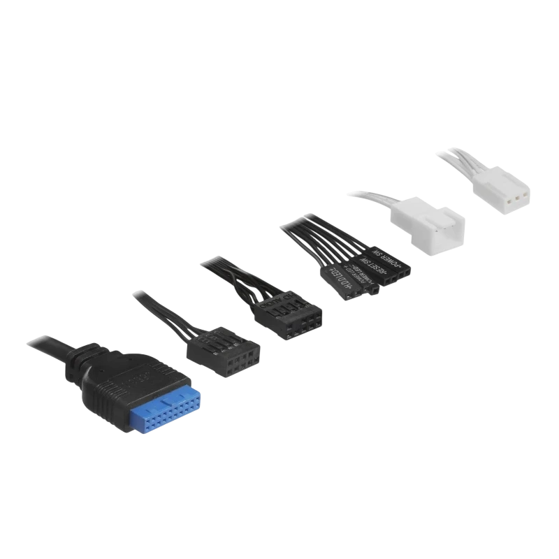 Компьютерный корпус 1STPLAYER DK D7 ARGB White (D7-WH-3F7-W)