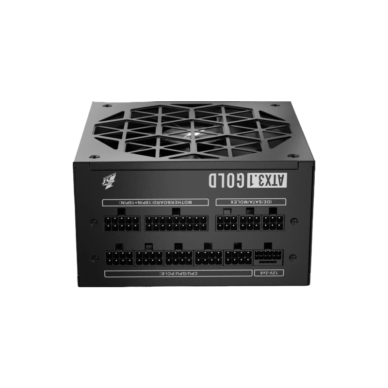 Блок питания 1STPLAYER 750W ACK GOLD Black (HA-750BA2-BK) 16 Pin (PCIe 5.0 Connector Cable Details)