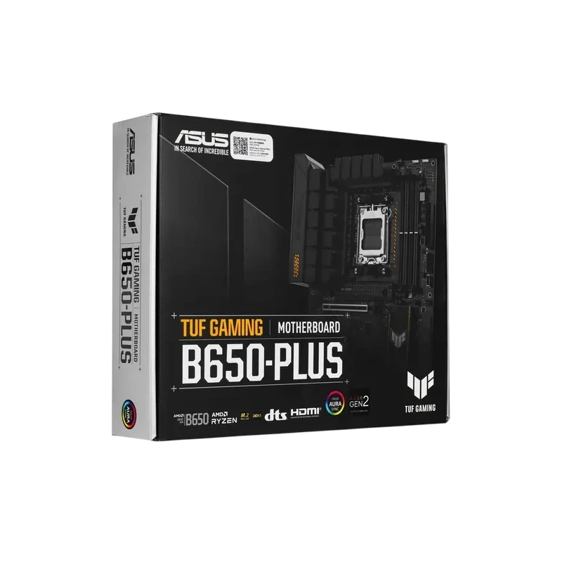 Материнская плата ASUS TUF GAMING B650-PLUS (90MB1BY0-M0EAY0) 2 x кабель SATA, брелок, документация, комплект наклеек, стяжки для кабелей