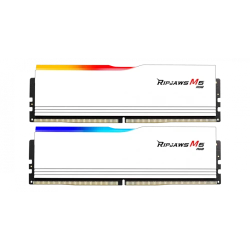Оперативная память 64 Gb 6000 MHz G.Skill RIPJAWS M5 RGB White (F5-6000J3040G32GX2-RM5RW)