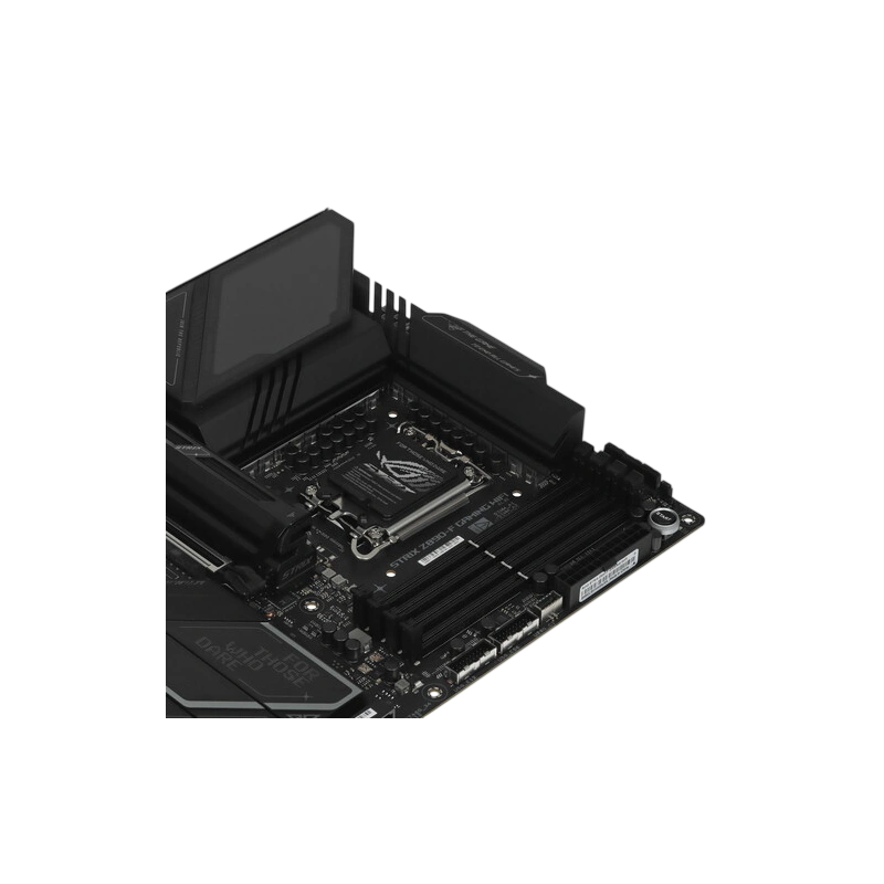 Материнская плата ASUS ROG STRIX Z890-F GAMING WIFI (90MB1I40-M0EAY0) 2 x кабель SATA, антенна WiFi, брелок, документация, комплект наклеек, стяжки для кабелей