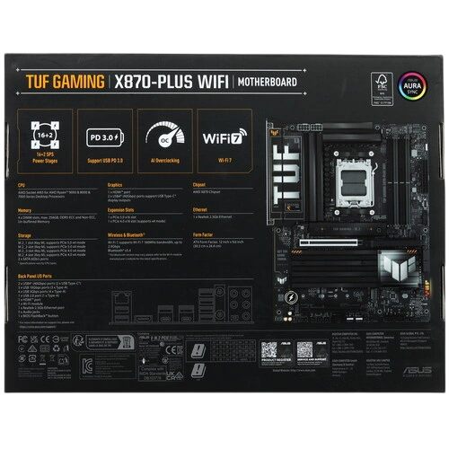 Материнская плата ASUS TUF GAMING X870-PLUS WIFI (90MB1IU0-M0EAY0)