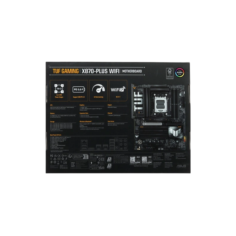 Материнская плата ASUS TUF GAMING X870-PLUS WIFI (90MB1IU0-M0EAY0)