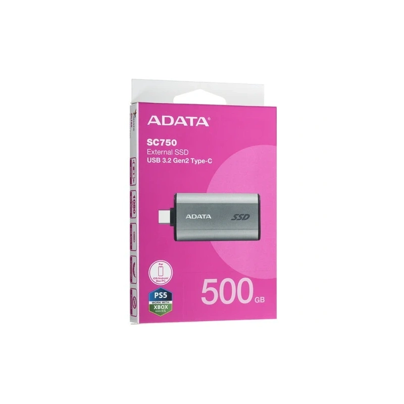 Внешний SSD ADATA XPG 500 Gb (SC750-500G-CCBK)