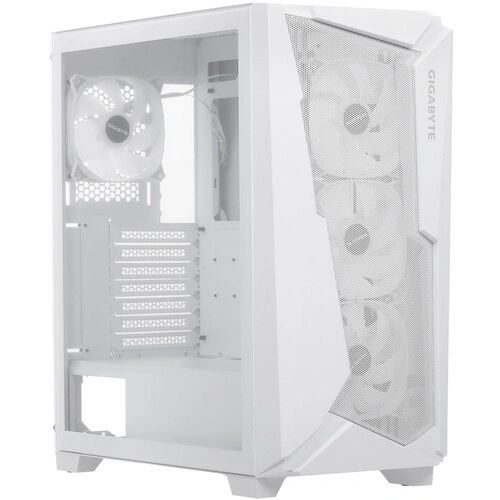 Компьютерный корпус Gigabyte C301 Glass TG White (GB-C301GW)