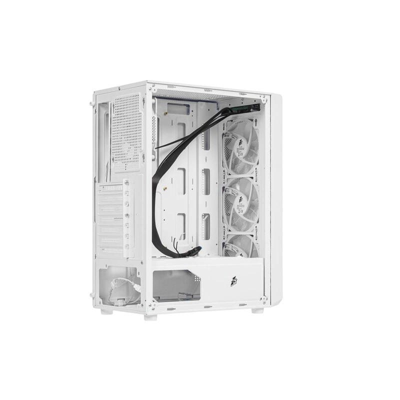 Компьютерный корпус 1STPLAYER FD3 FRGB White (FD3-WH-4F1-W)