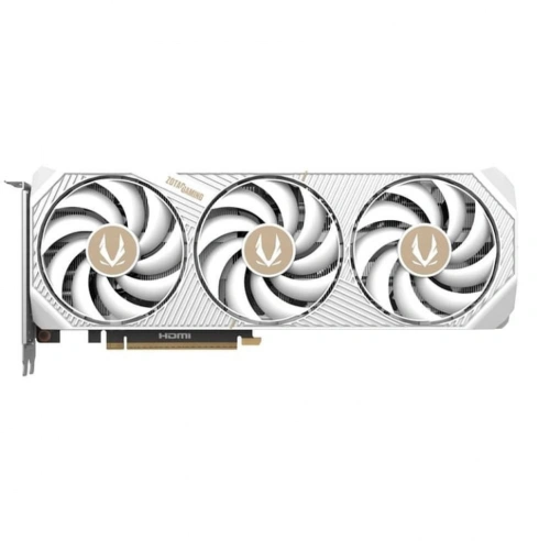 Видеокарта ZOTAC (ZT-B50700FQ-10P) GeForce RTX 5070 12GB AMP WHITE ED