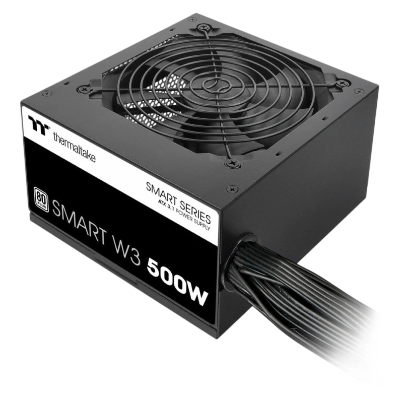 Блок питания Thermaltake 500W SMART W3 500 (PS-SPW-0500NNFAWE-1) документация, комплект крепежа