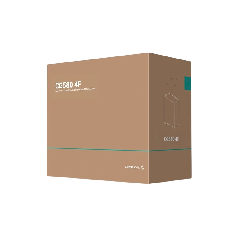 Компьютерный корпус Deepcool CG580 4F Chamber RGB Black (R-CG580-BKADA4-G-1) документация, набор крепежа