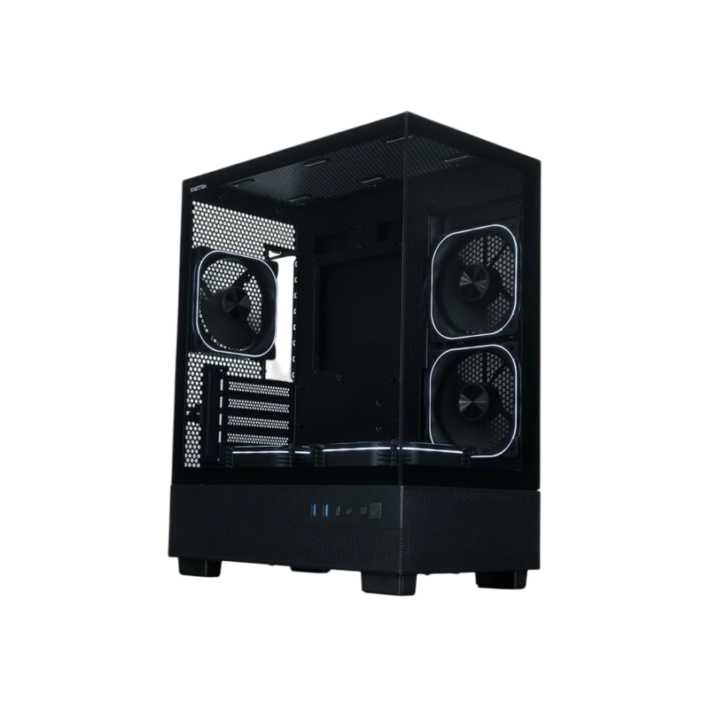 Компьютерный корпус XASTRA Q400M 5ARGB-FG-C6-UC ARGB Black (Q400M-5FG12A-C6-UC)