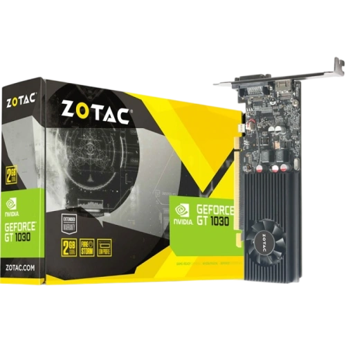 Видеокарта ZOTAC (ZT-P10300A-10L) GeForce GT 1030 2GB Low Profile