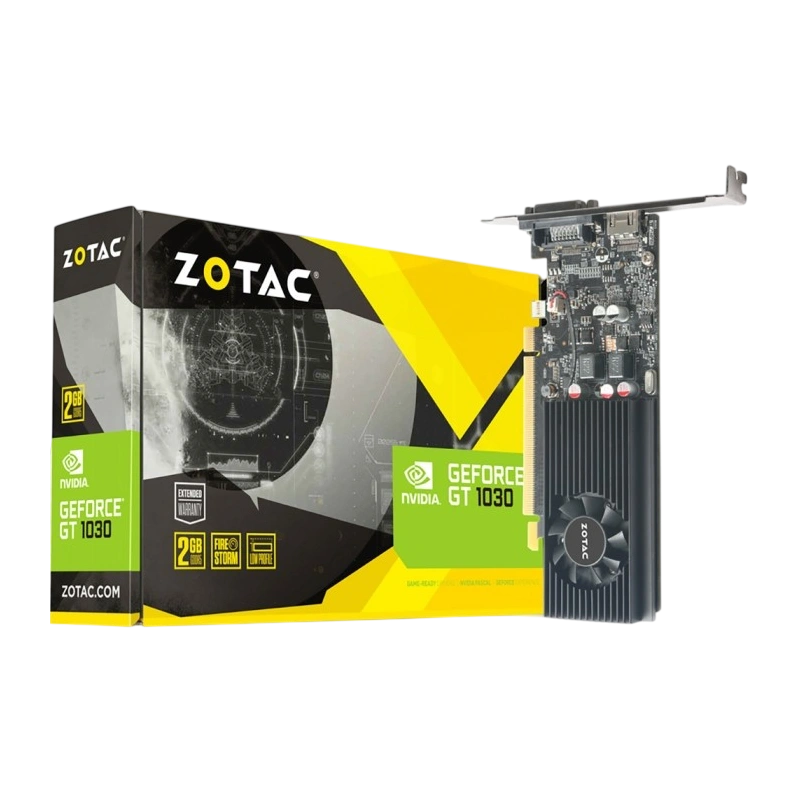 Видеокарта ZOTAC (ZT-P10300A-10L) GeForce GT 1030 2GB Low Profile