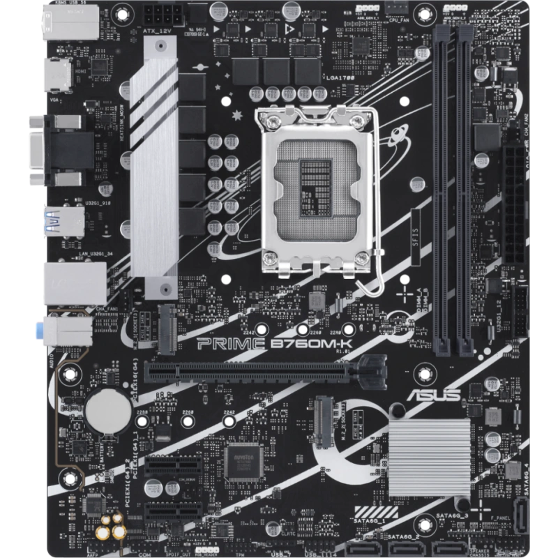 Материнская плата ASUS PRIME B760M-K (90MB1FI0-M1EAY0)