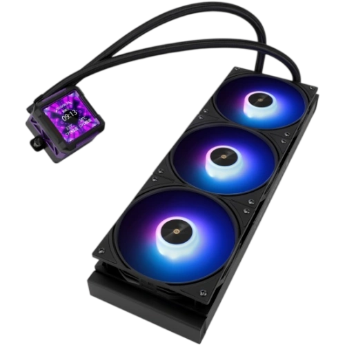 Система жидкостного охлаждения для процессора Thermalright Frozen Warframe Pro 360 ARGB Black (TRFWP360AB)