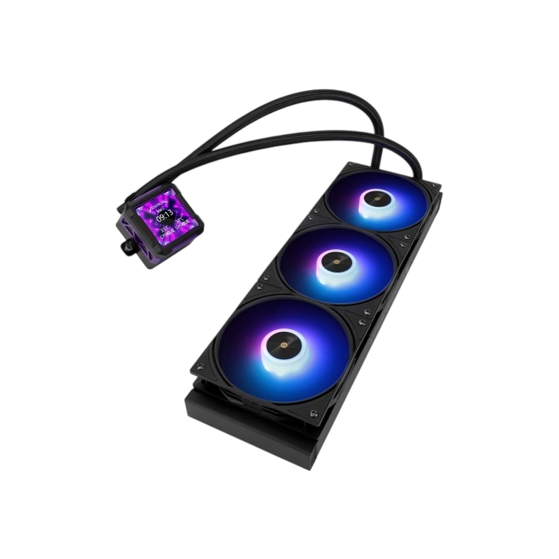 Система жидкостного охлаждения для процессора Thermalright Frozen Warframe Pro 360 ARGB Black (TRFWP360AB)