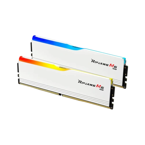 Оперативная память 64 Gb 6000 MHz G.Skill RIPJAWS M5 RGB White (F5-6000J3238G32GX2-RM5RW)
