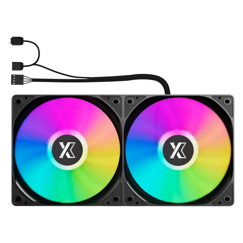 Система жидкостного охлаждения для процессора XASTRA LP240 ARGB BK Black (LP240-BKAFXX-GL)