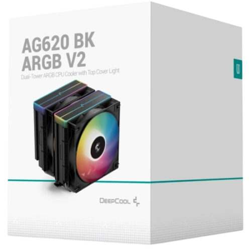 Кулер для процессора Deepcool AG620 BK ARGB V2 Black