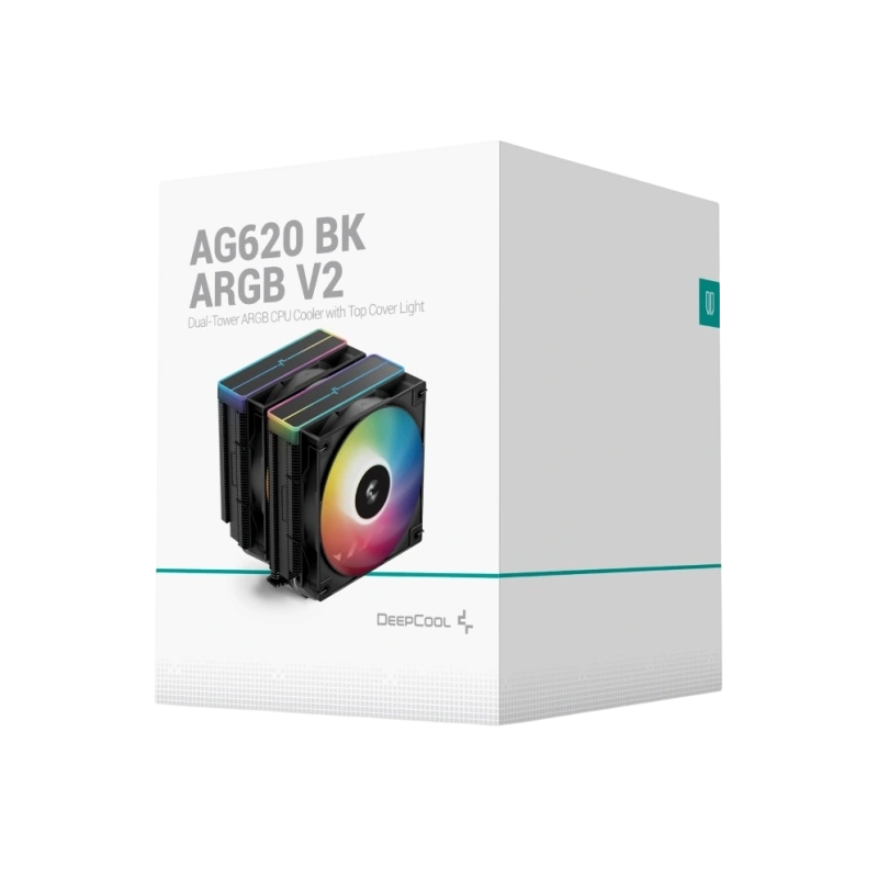 Кулер для процессора Deepcool AG620 BK ARGB V2 Black
