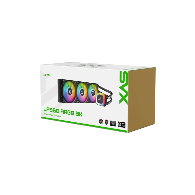 Система жидкостного охлаждения для процессора XASTRA LP360 ARGB BK Black (LP360-BKAFXX-GL)