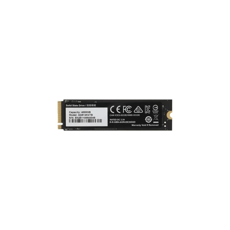 Твердотельный накопитель Gigabyte 4000 Gb AORUS (AG514K4TB) BOX