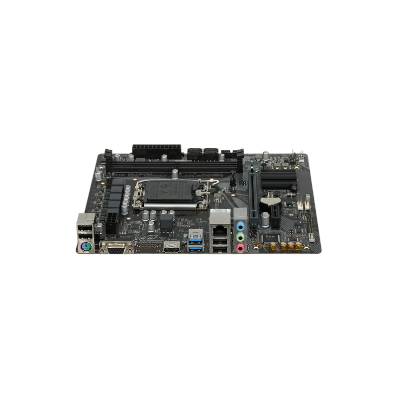Материнская плата Gigabyte H610M H V2 документация, задняя планка