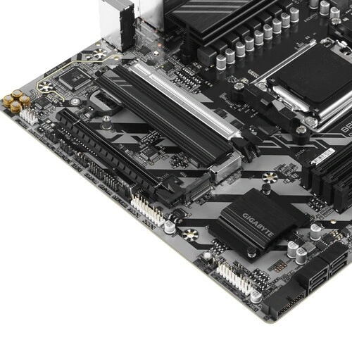 Материнская плата Gigabyte B850M DS3H документация, задняя планка