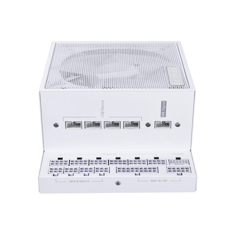 Блок питания Lian Li 850W EG0850 White (G9P.EG0850.WE00.RU) 16 Pin (PCIe 5.1 Connector Cable Details) документация, комплект кабелей, комплект крепежа