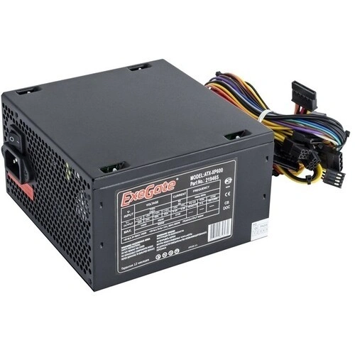 Блок питания ExeGate 600W XP600 Black (EX219465RUS)