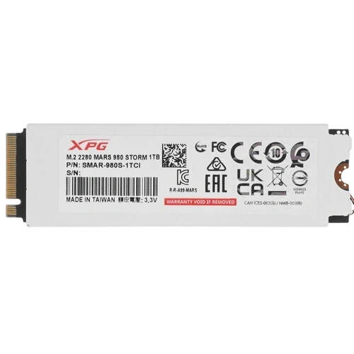 Твердотельный накопитель ADATA XPG 1000 Gb MARS 980 STROM (SMAR-980S-1TCI)