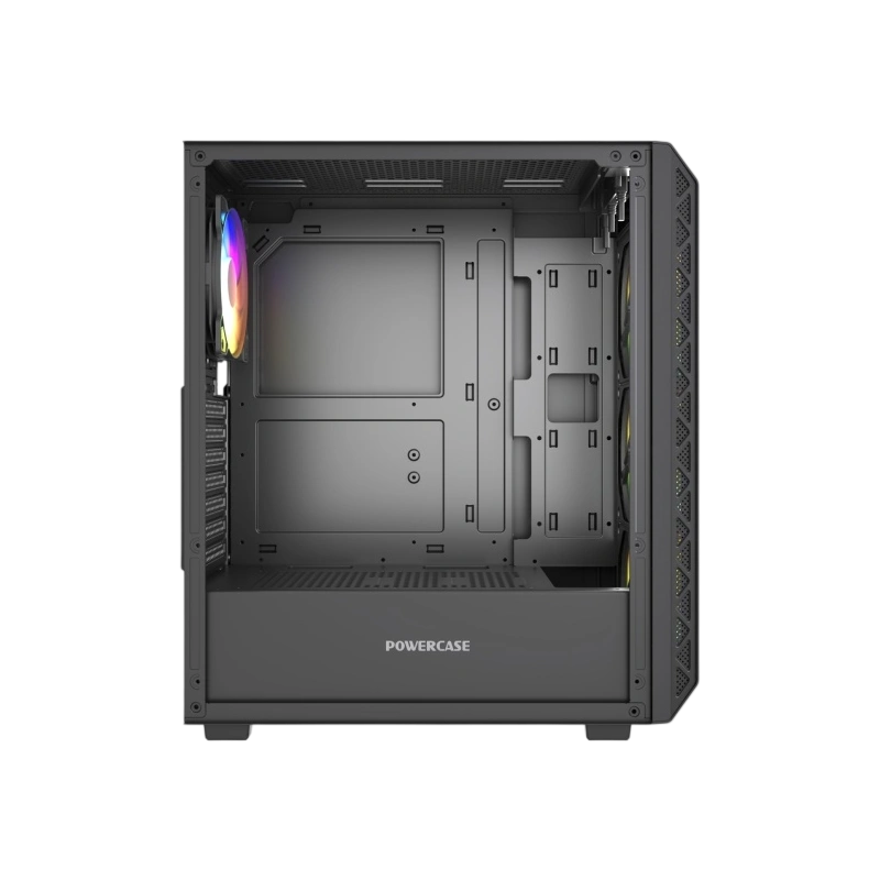Компьютерный корпус Powercase Mistral S4B TG ARGB Black (CMSB-A4)
