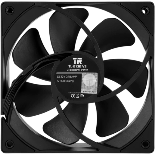 Вентилятор для корпуса Thermalright TL-E12B V3 Black (TRTLE12BV3)
