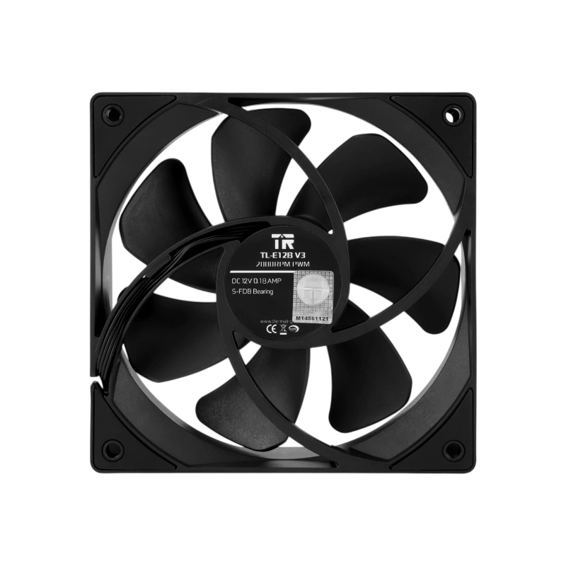 Вентилятор для корпуса Thermalright TL-E12B V3 Black (TRTLE12BV3)