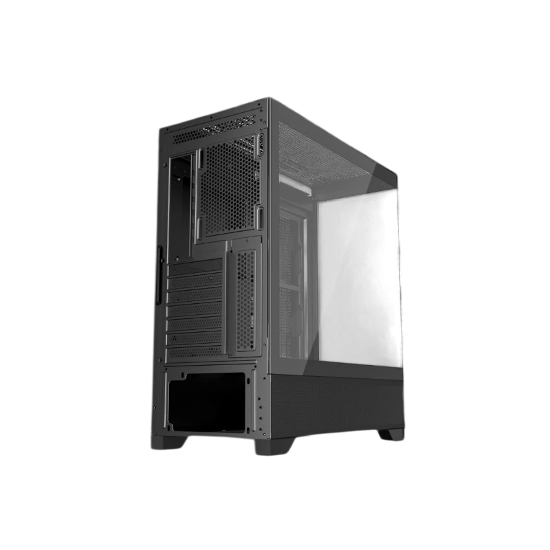 Компьютерный корпус Powercase LUMINOUS TG Black (CLB-L0)