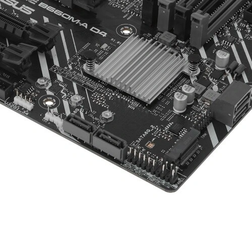 Материнская плата ASUS PRIME B660M-A D4-CSM (90MB19K0-M1EAYC) 2 x кабель SATA, диск с ПО, документация, задняя планка
