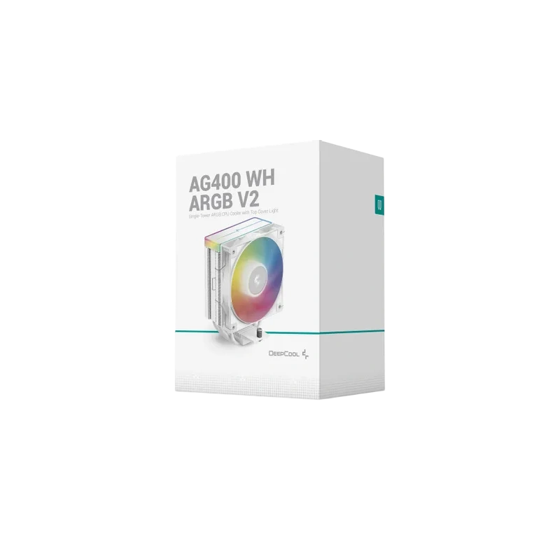 Кулер для процессора Deepcool AG400 WH ARGB V2 White