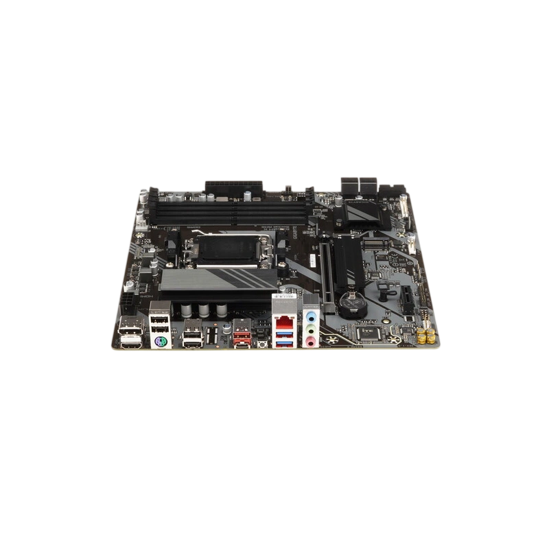 Материнская плата Gigabyte B650M K документация, задняя планка, кабель SATA
