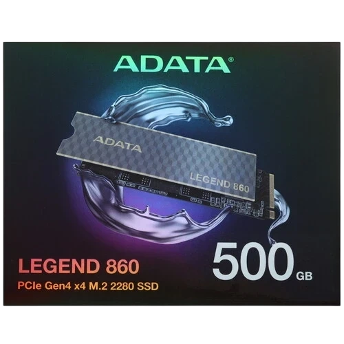 Твердотельный накопитель ADATA XPG 500 Gb LEGEND 860 (SLEG-860-500GCS) BOX