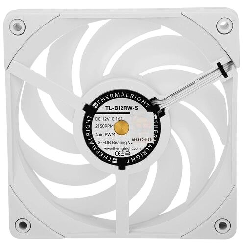Вентилятор для корпуса Thermalright TL-B12RW-S Reverse ARGB White (TRTLB12RWS) комплект крепежа