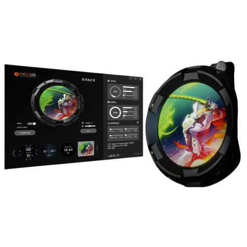 Система жидкостного охлаждения для процессора ID-COOLING SL360 PRO SE Black