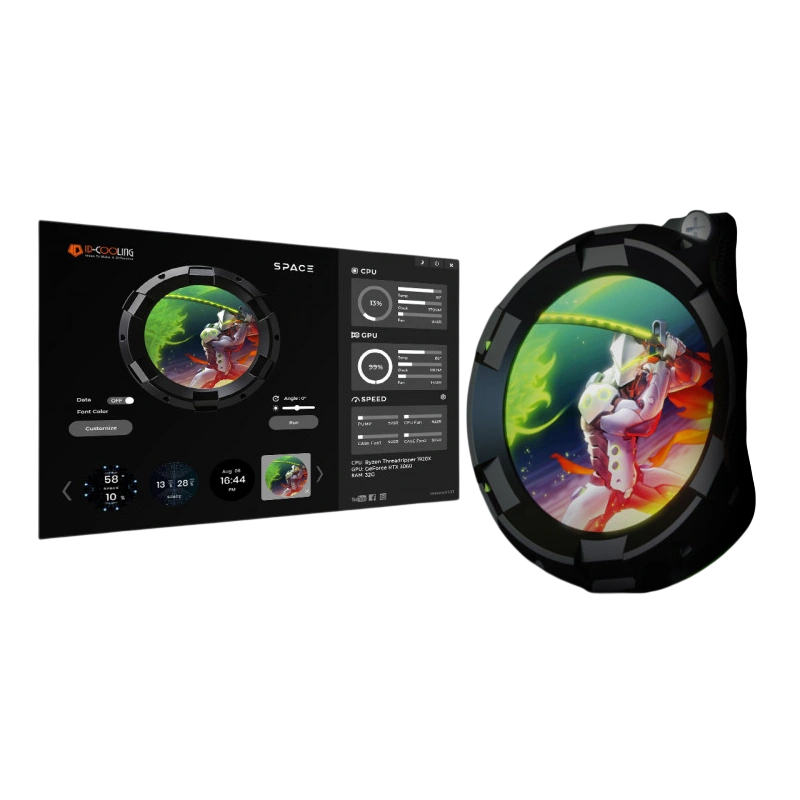 Система жидкостного охлаждения для процессора ID-COOLING SL360 PRO SE Black