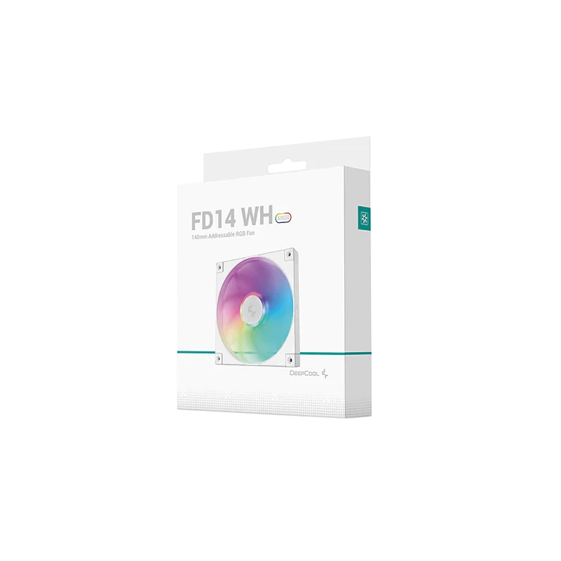 Вентилятор для корпуса Deepcool FD14 ARGB WH White