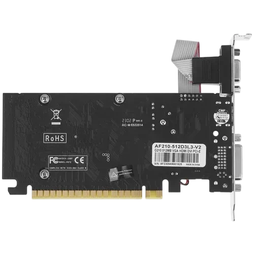 Видеокарта AFox (AF210-512D3L3-V2) GeForce GT 210 512MB