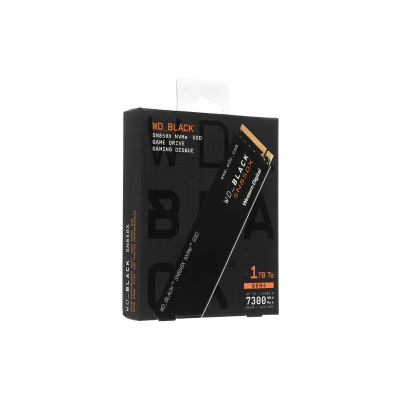 Твердотельный накопитель Western Digital 1000 Gb Black (WDS100T2X0E) BOX