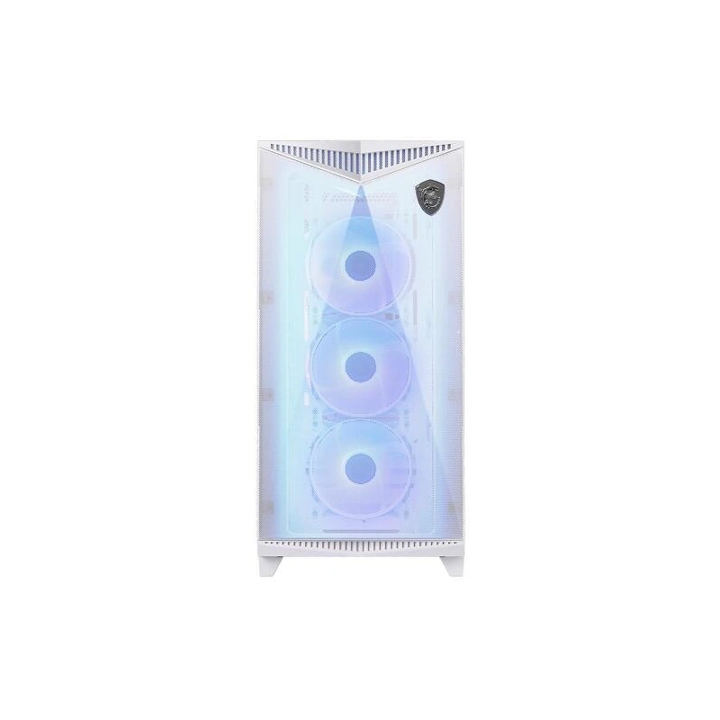 Компьютерный корпус MSI MPG GUNGNIR 300R AIRFLOW TG White (306-7G21W21-W57) PWM RGB Fan