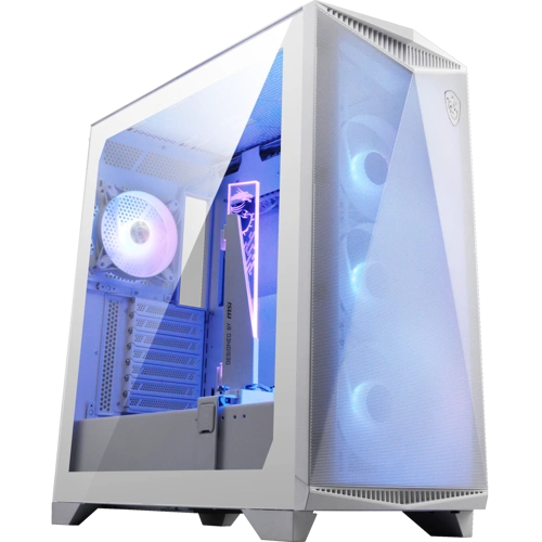 Компьютерный корпус MSI MPG GUNGNIR 300R AIRFLOW TG White (306-7G21W21-W57) PWM RGB Fan