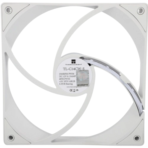 Вентилятор для корпуса Thermalright TL-C14CW-S ARGB White (TRTLC14CWS)