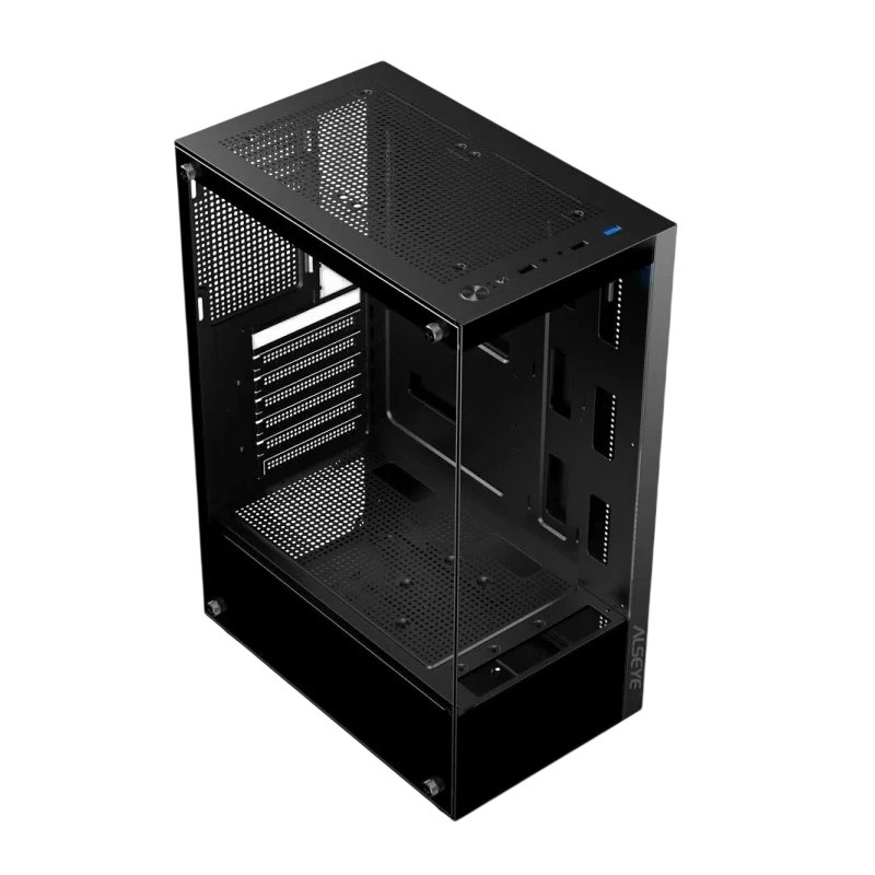 Компьютерный корпус ALSEYE Spider-B (5 fans ARGB) TG Black