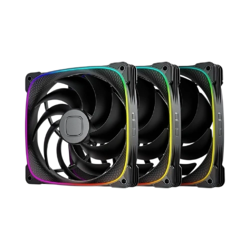 Комплект вентиляторов для корпуса Geometric Future Squama 2503B-14 Triple Pack ARGB (1F2503B314000) крепежа