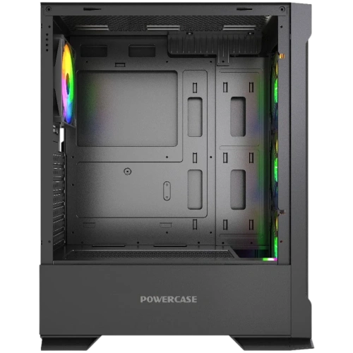 Компьютерный корпус Powercase Mistral AZ4B ARGB TG Black (CMAZB-A4)